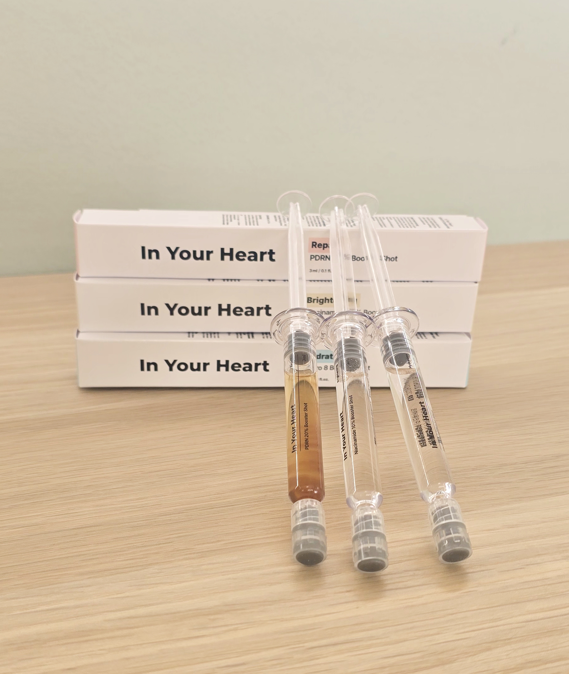 Set Booster In Your Heart: Siero Idratante, Siero Illuminante, Siero Riparatore