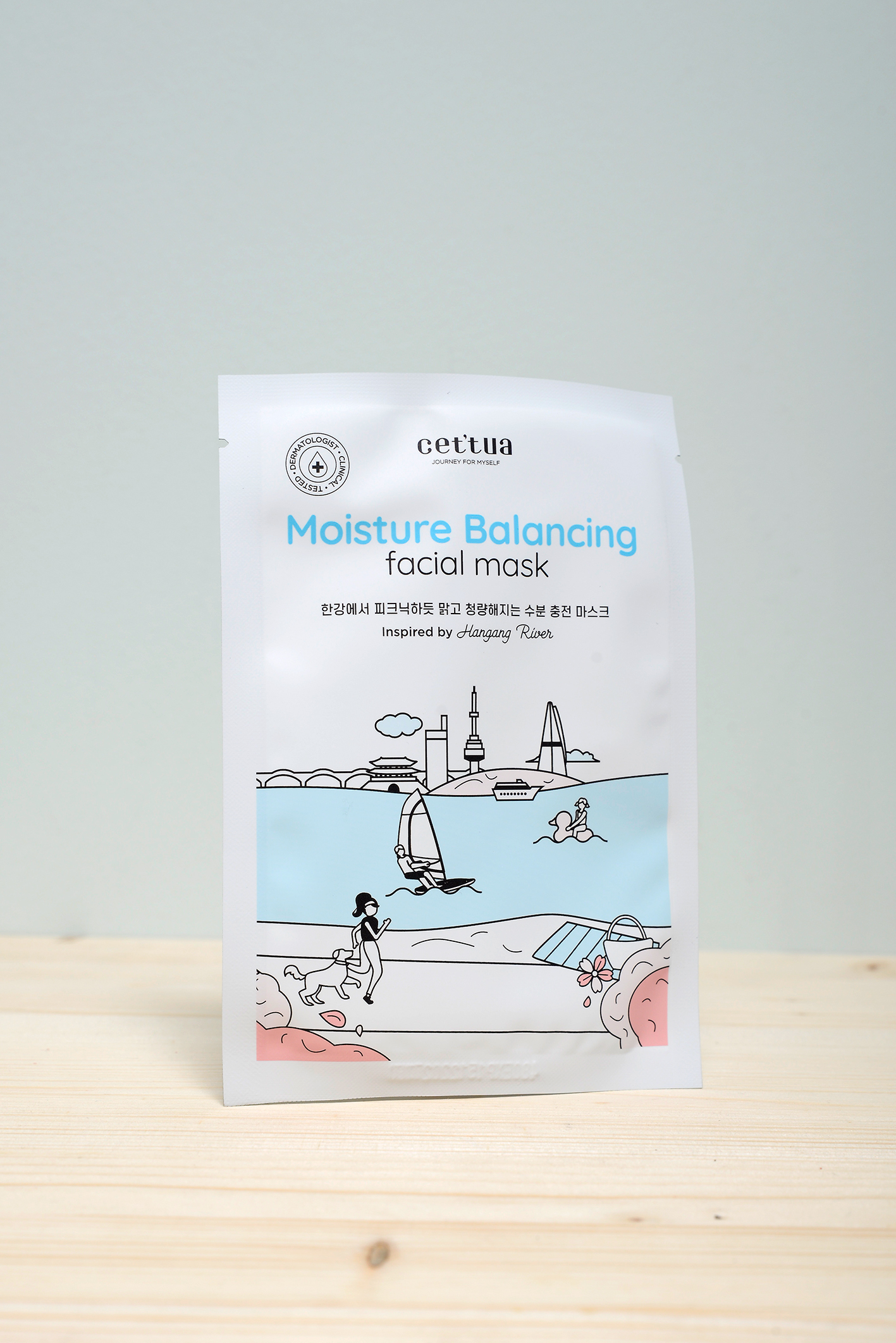 cet'tua Moisture Balancing Facial Mask 1pz