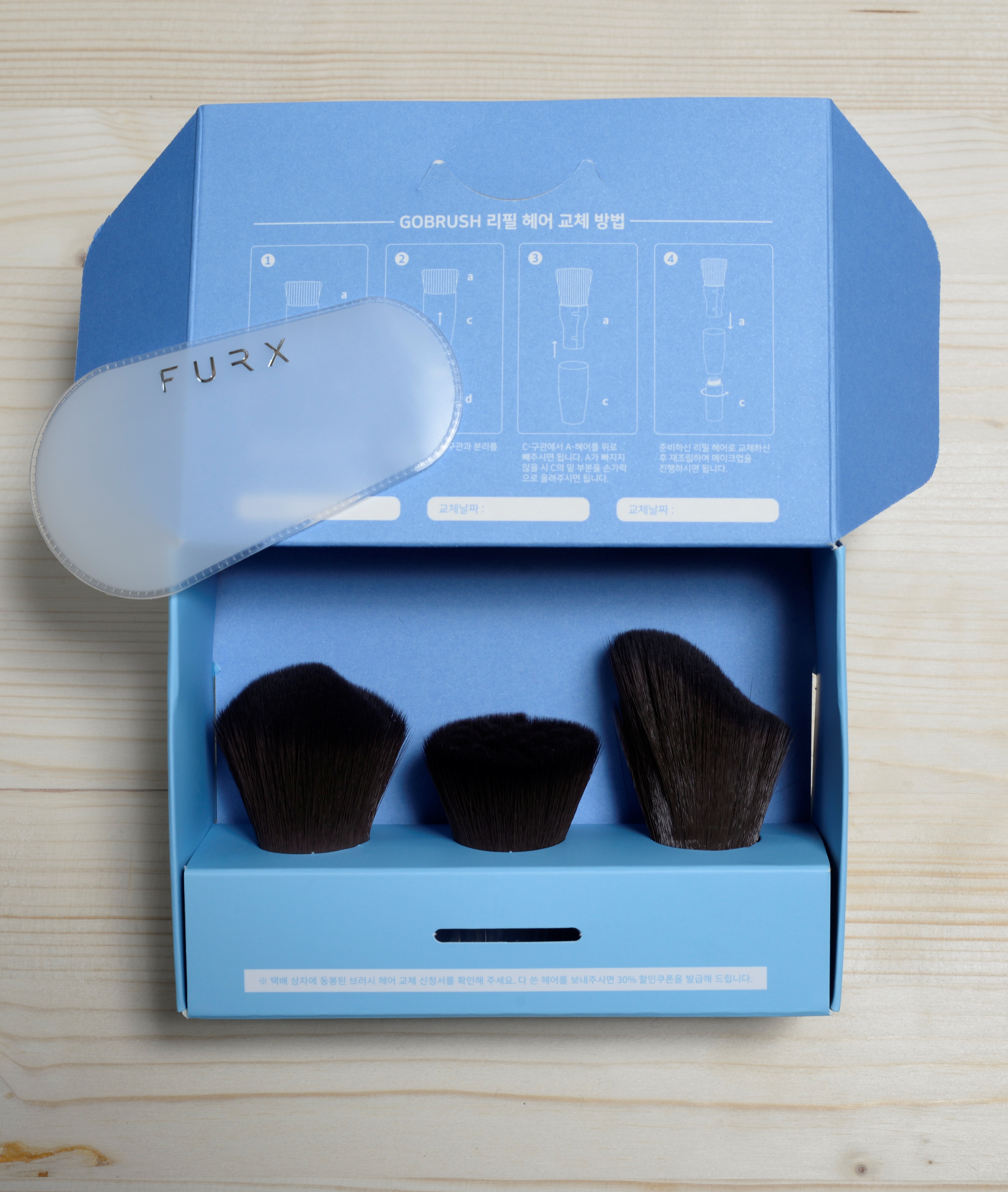 GO BRUSH Ricambi Setole TRIO