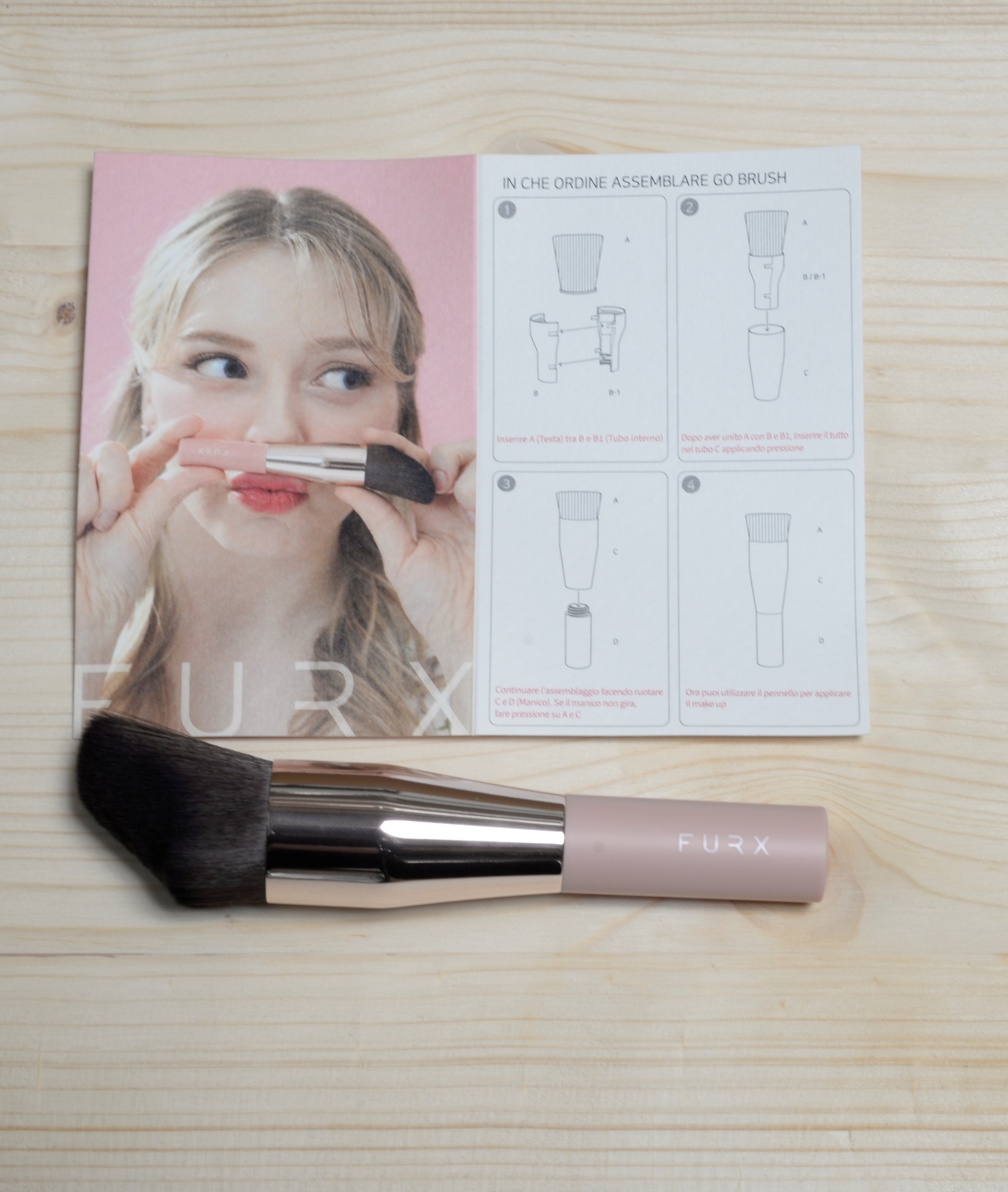 GO BRUSH Rosa Memory Easy