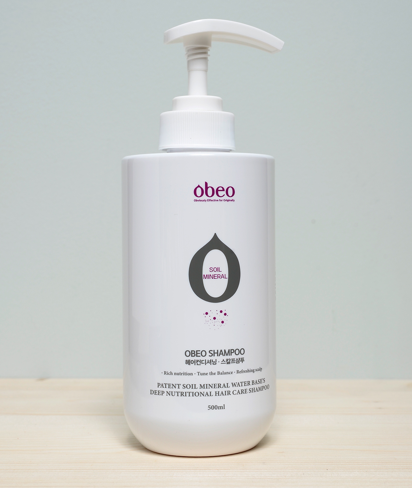 OBEO Shampoo Re-Vitalizing Moisture Balancing 500ml