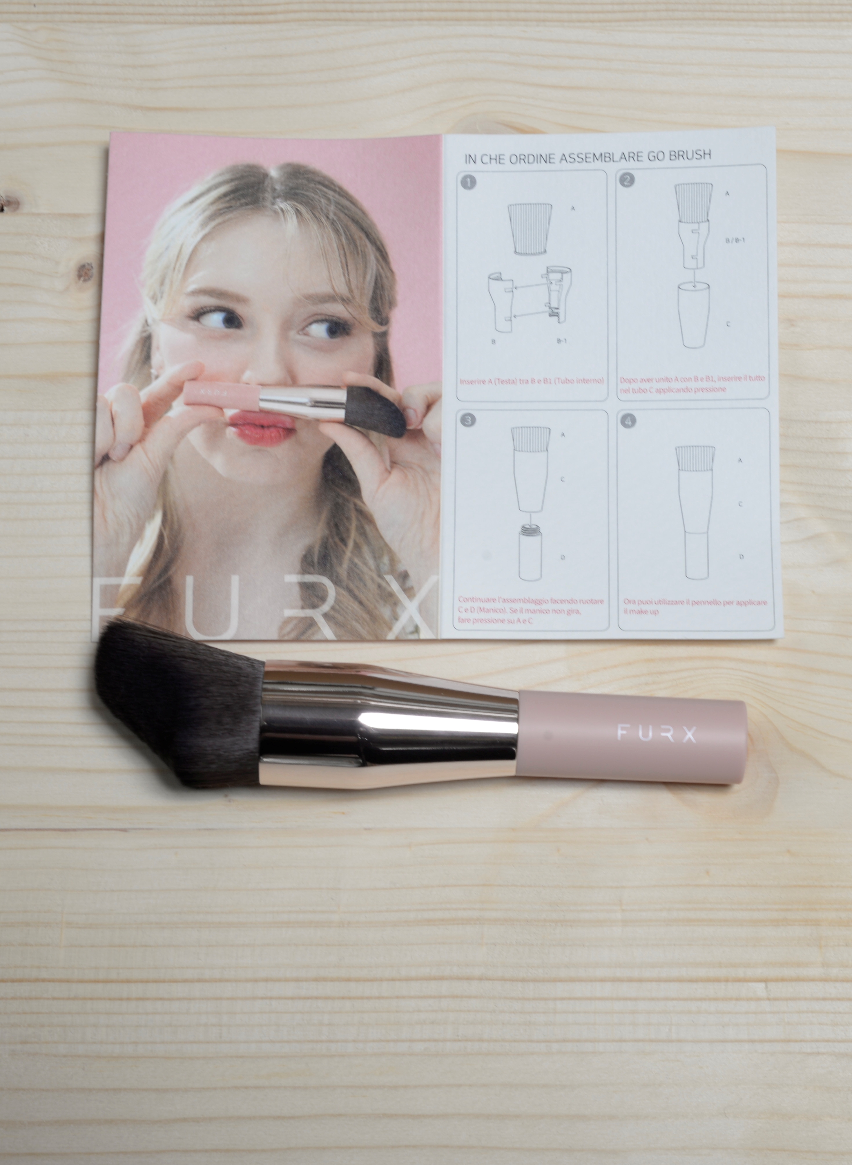 GO BRUSH Rosa Memory Easy