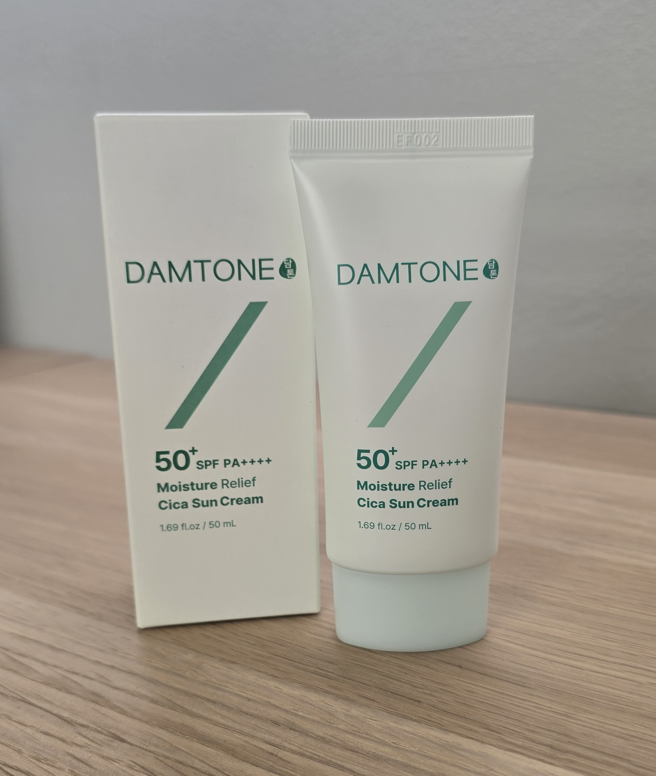 DAMTONE Moisture Relied Cica Sun Cream 50 ml - Crema Solare Cica Idratante Lenitiva