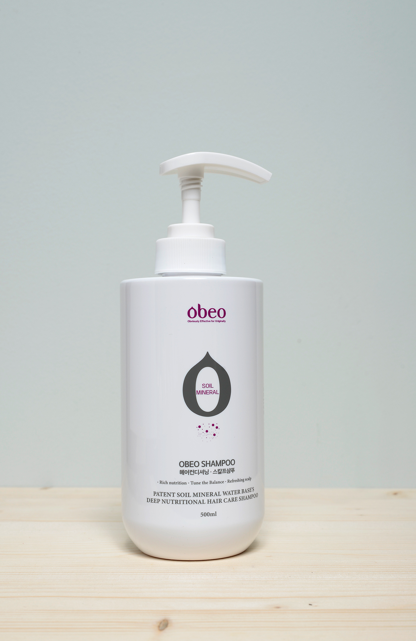 OBEO Shampoo Re-Vitalizing Moisture Balancing 500ml